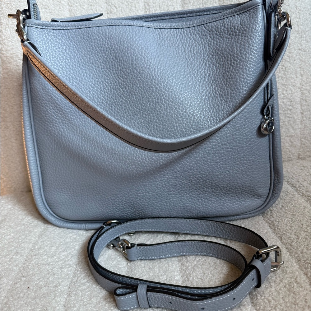 Coach Cary Pebble Leather Shoulder Bag